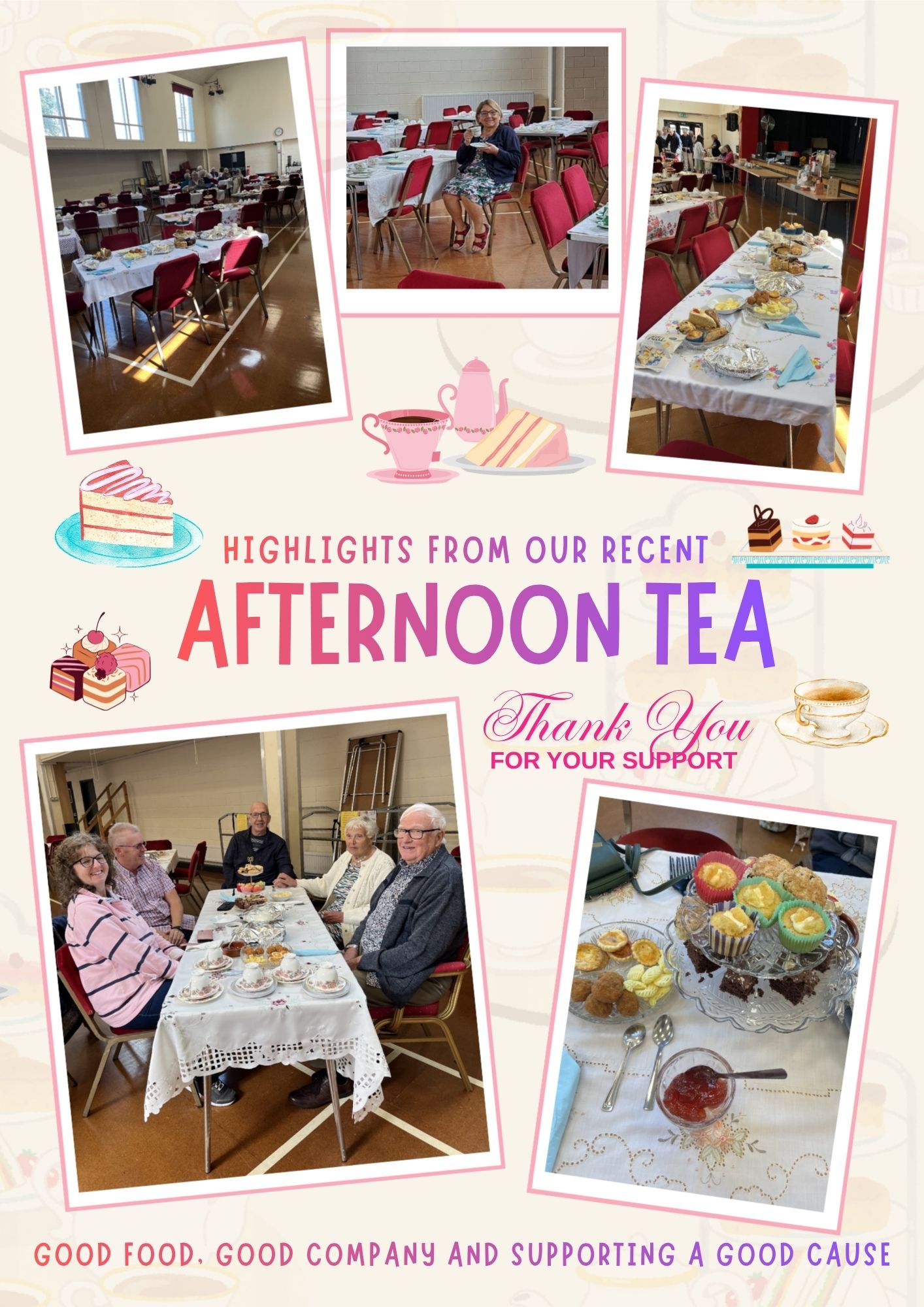 Saxilby Village Hall Afternoon Tea