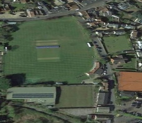 2021 Sudbury Bowls Club.   Photograph courtesy of Google Earth.