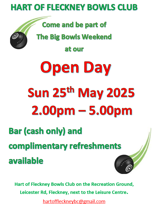 Hart of Fleckney Bowls Club Home Hart of Fleckney Bowls Club Home