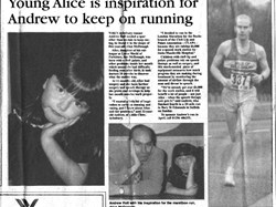 Andrew Rolt Running for Alice - The Bucks Herald (1999)
