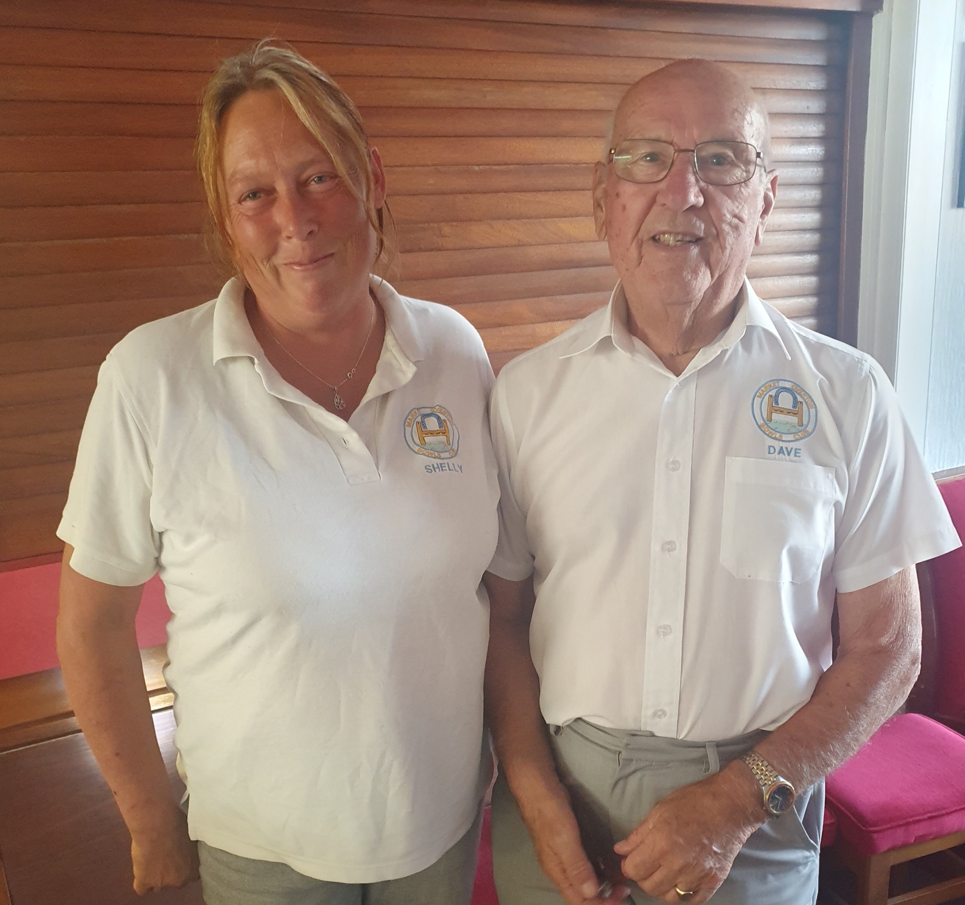 Booby winners Simple Semple.  Michele Rawlings & Dave Edwards. David Semple was the third member.