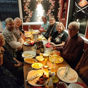 Sturton and District Shed Club 2025 October - Indian Meal