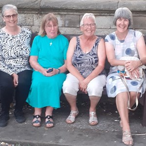Some of our ladies 'having a minute'