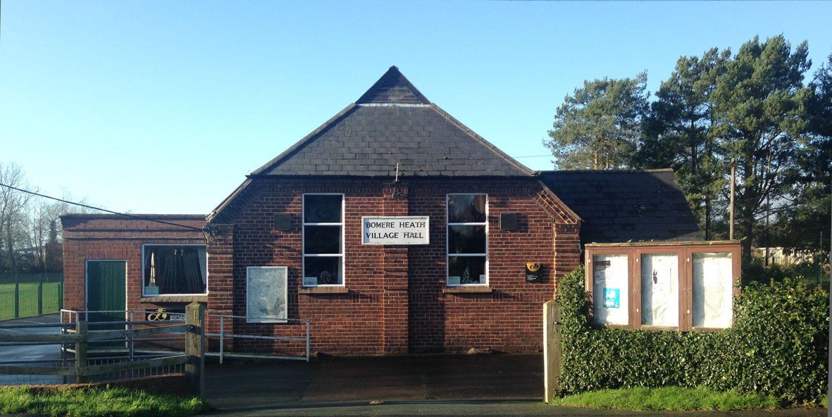 Bomere Heath & District Parish Council Bomere Heath Village Hall