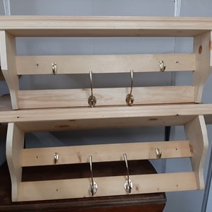 WCS033 - Coat Rack/Shelf