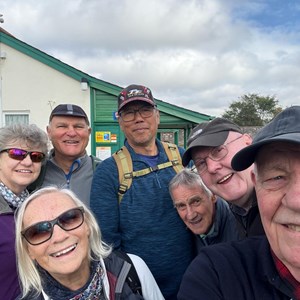 The annual walk - Topsham