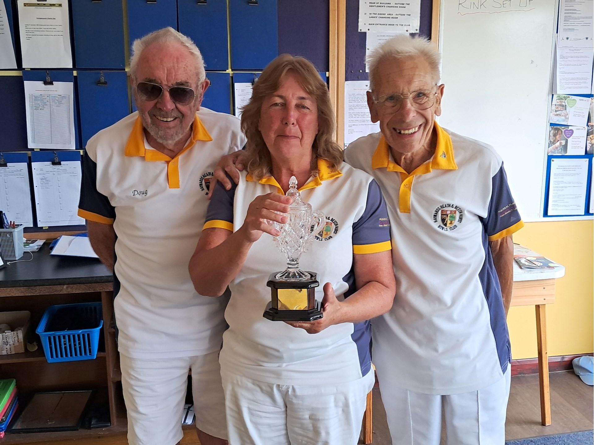 Carrow Cup winners 2026: Doug, Nicola and JB