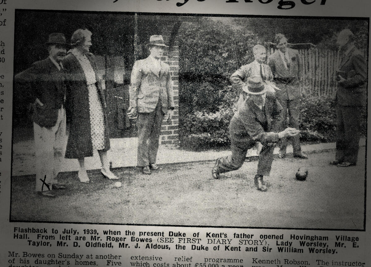 Hovingham Bowls Club About us