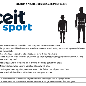 Aceit Measuring Guide