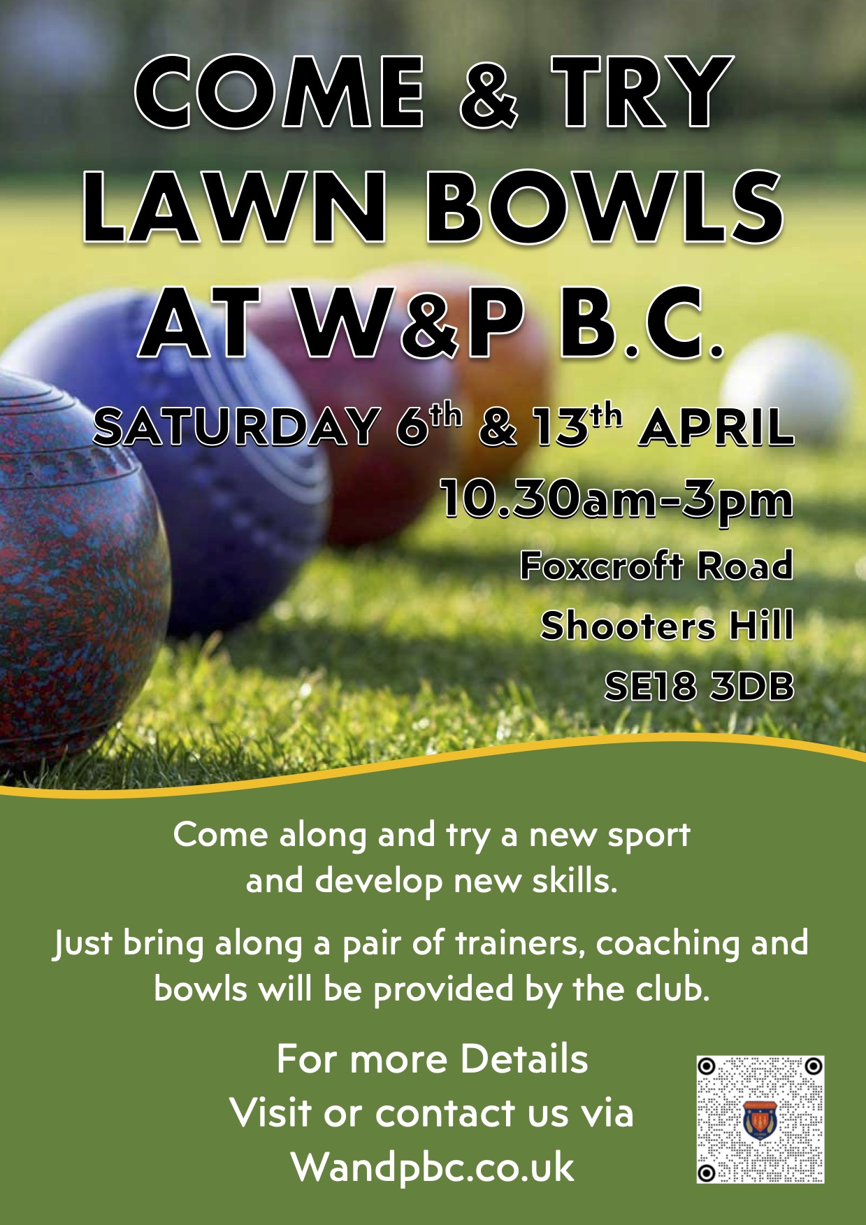 Woolwich and Plumstead Bowling Club Open Day 2023