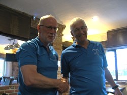 Yes it's him again!  Ian takes the captains par 3 prize.