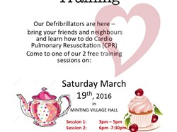 Defibrillator Training 2016