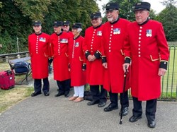 CPOs in their Scarlets