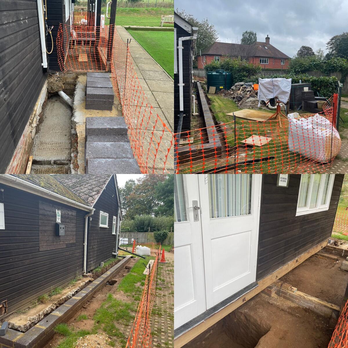 Wonersh Bowls Club Building Progress