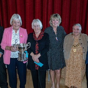 Ladies Fours Winners