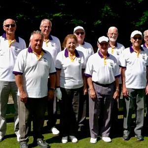 Barnack Bowlers won the Peterborough League Over 55 Division 1 title