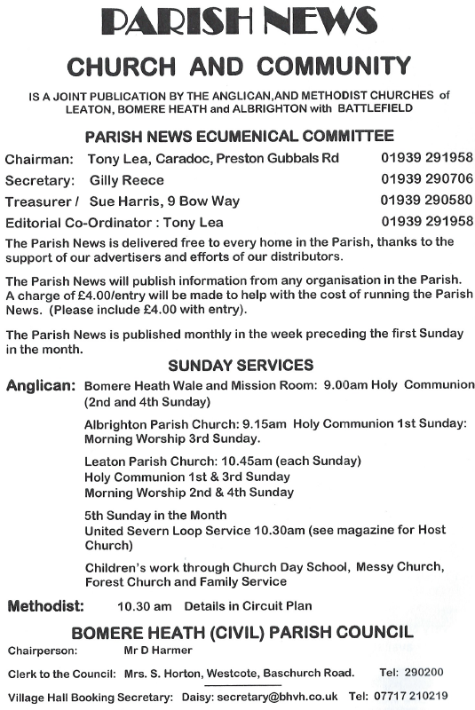 Parish News Details