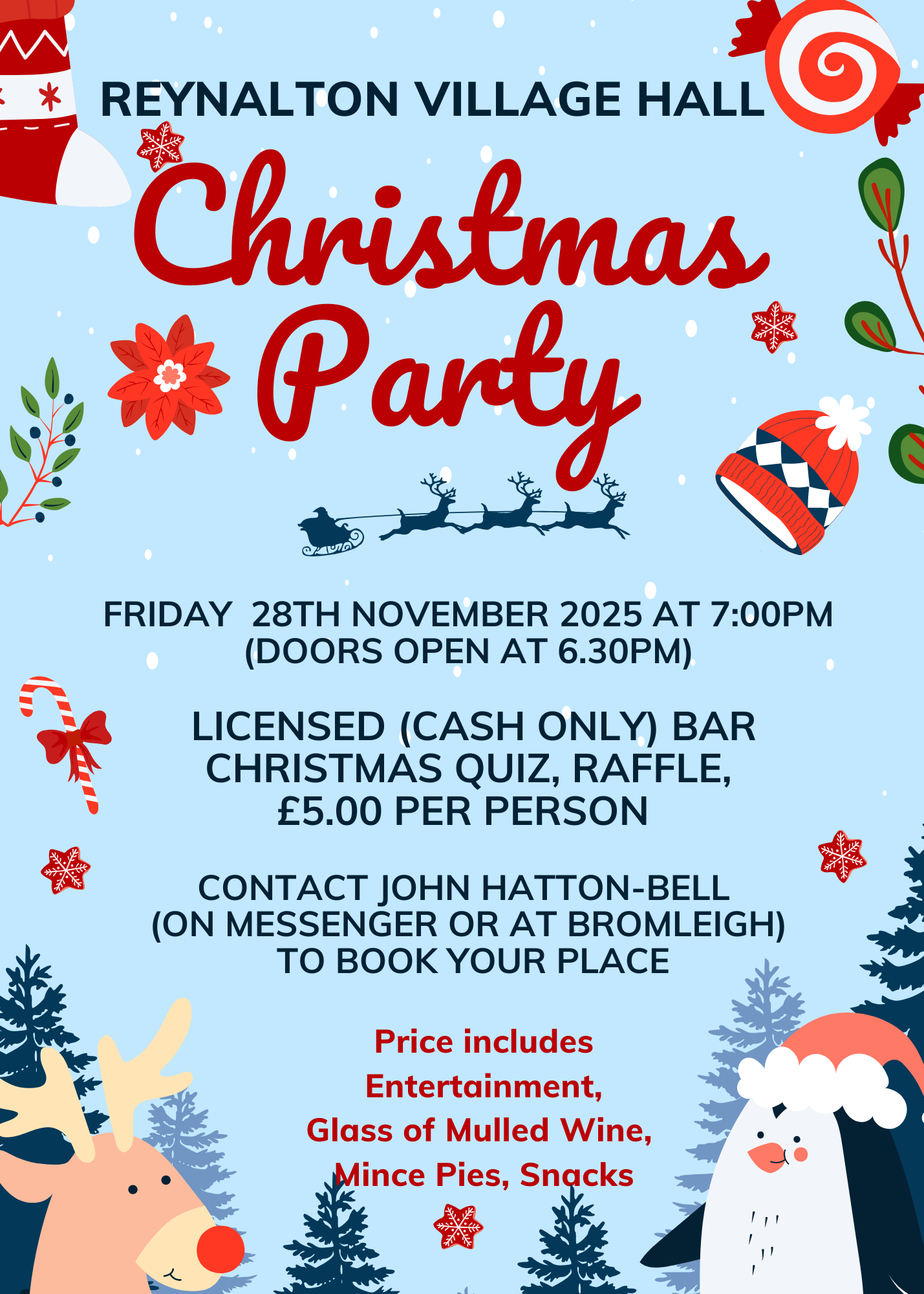 Reynalton Village Hall Home