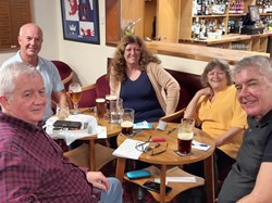 Quiz winners Wednesday 1st May. Bernard family and frieds. Bernards doing quiz next week.