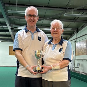 MIXED PAIRS:  J Cawdell, D Parrott