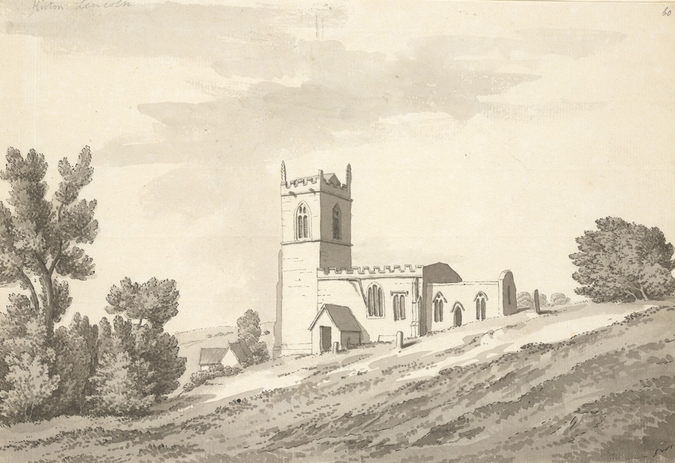 Kirton Church by Samuel Grimm