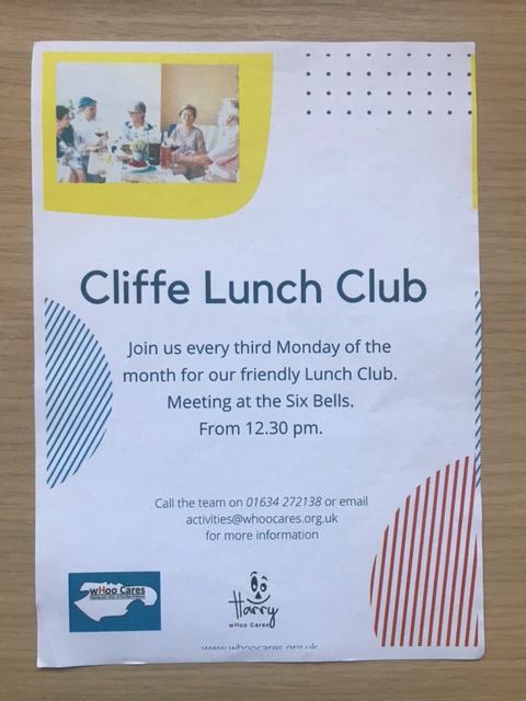 Cliffe and Cliffe Woods Parish Council Cliffe Lunch Club - Monthly