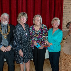 Ladies Senior Pairs Winners