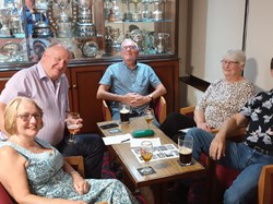Quiz winners Wednesday 14th August. Mary, Sheila, John, Ray, and Dave. Quiz master next week John Waite .