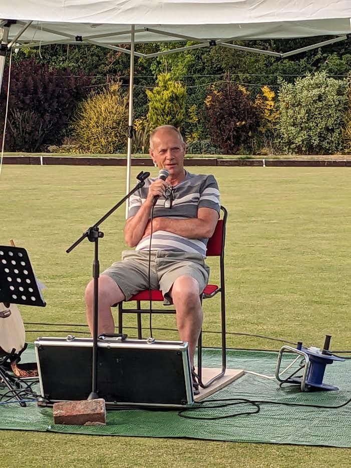 Geoff telling a "true" story