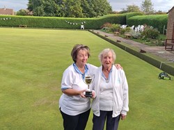 Karen King wins the Barker Cup