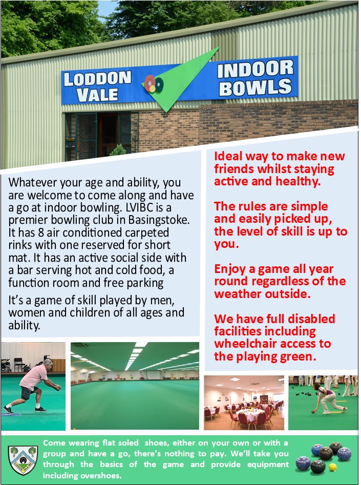 Loddon Vale Indoor Bowling Club Home