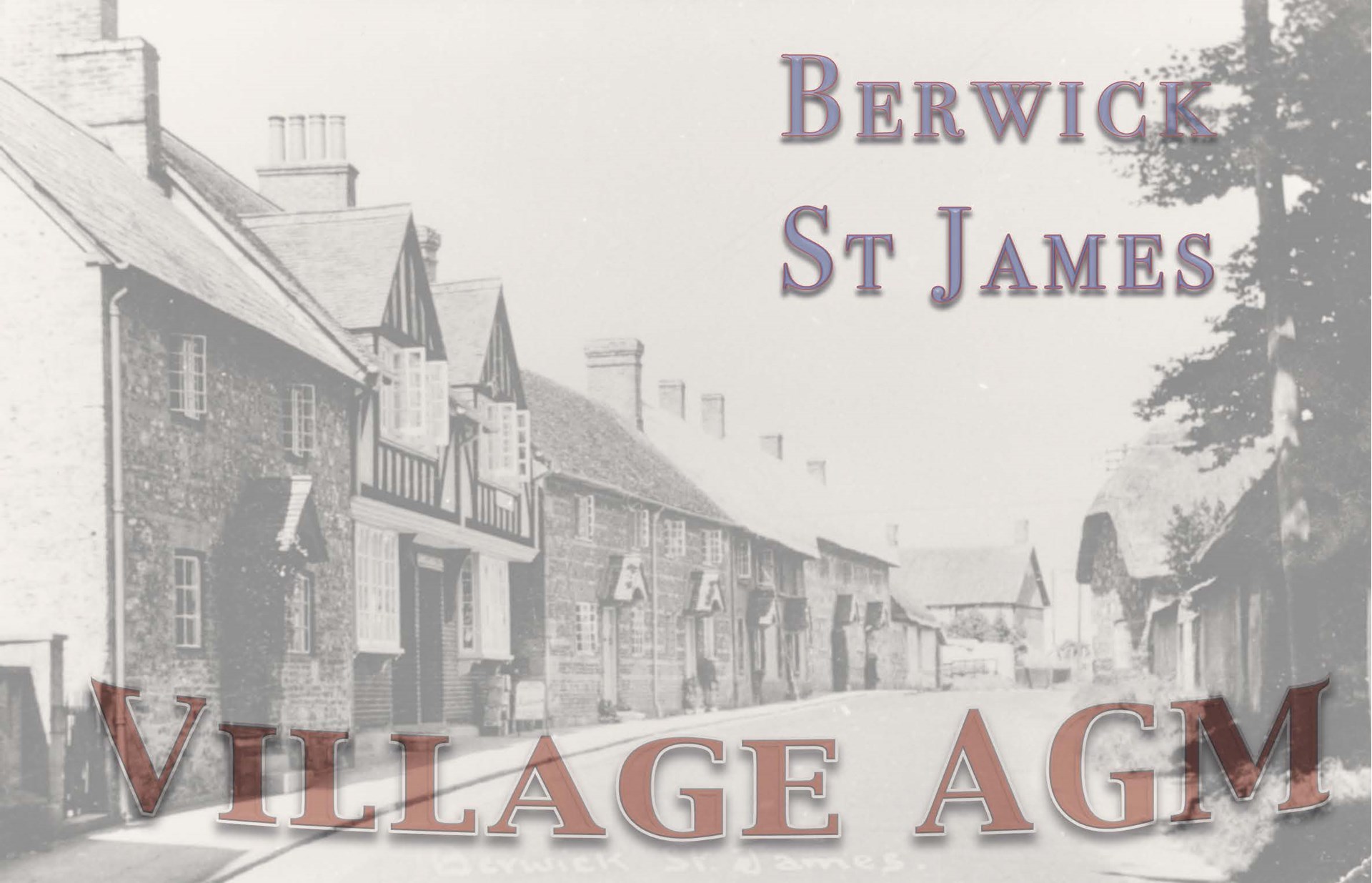 Berwick St James Parish Village AGM - 20 May '13