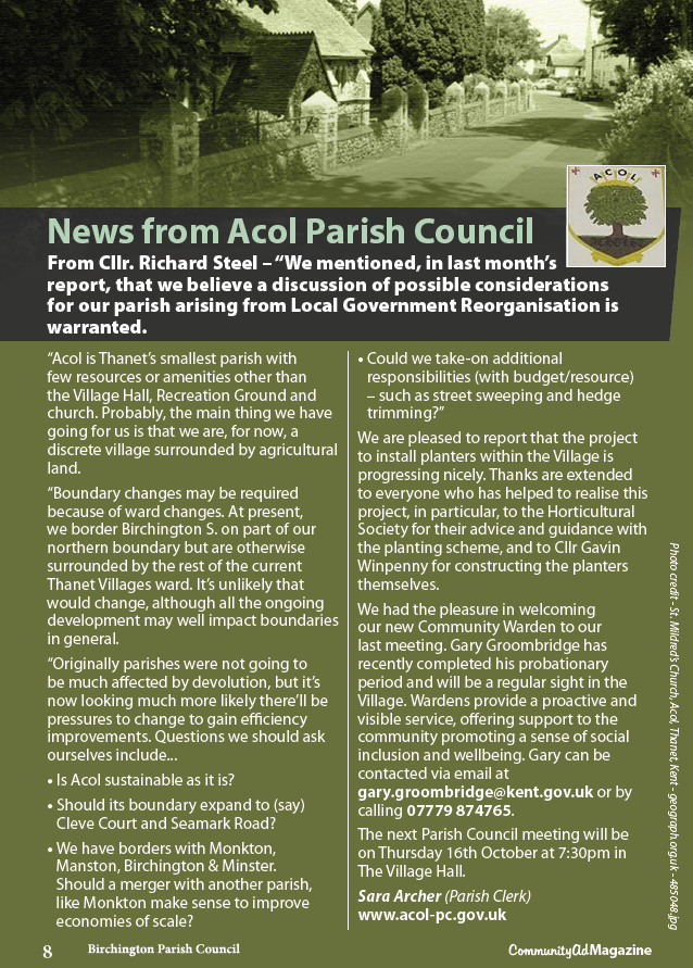 Acol PC News August 2025 Acol PC News August 2025