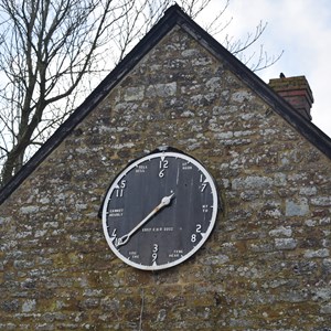 Closer view of the Jubilee Clock