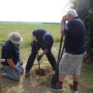 Sturton and District Shed Club Parish Council Fence Repair