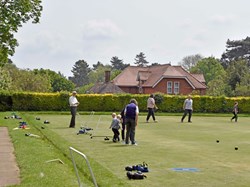 Bowling on an 'Open Day' Bowling on an 'Open Day'