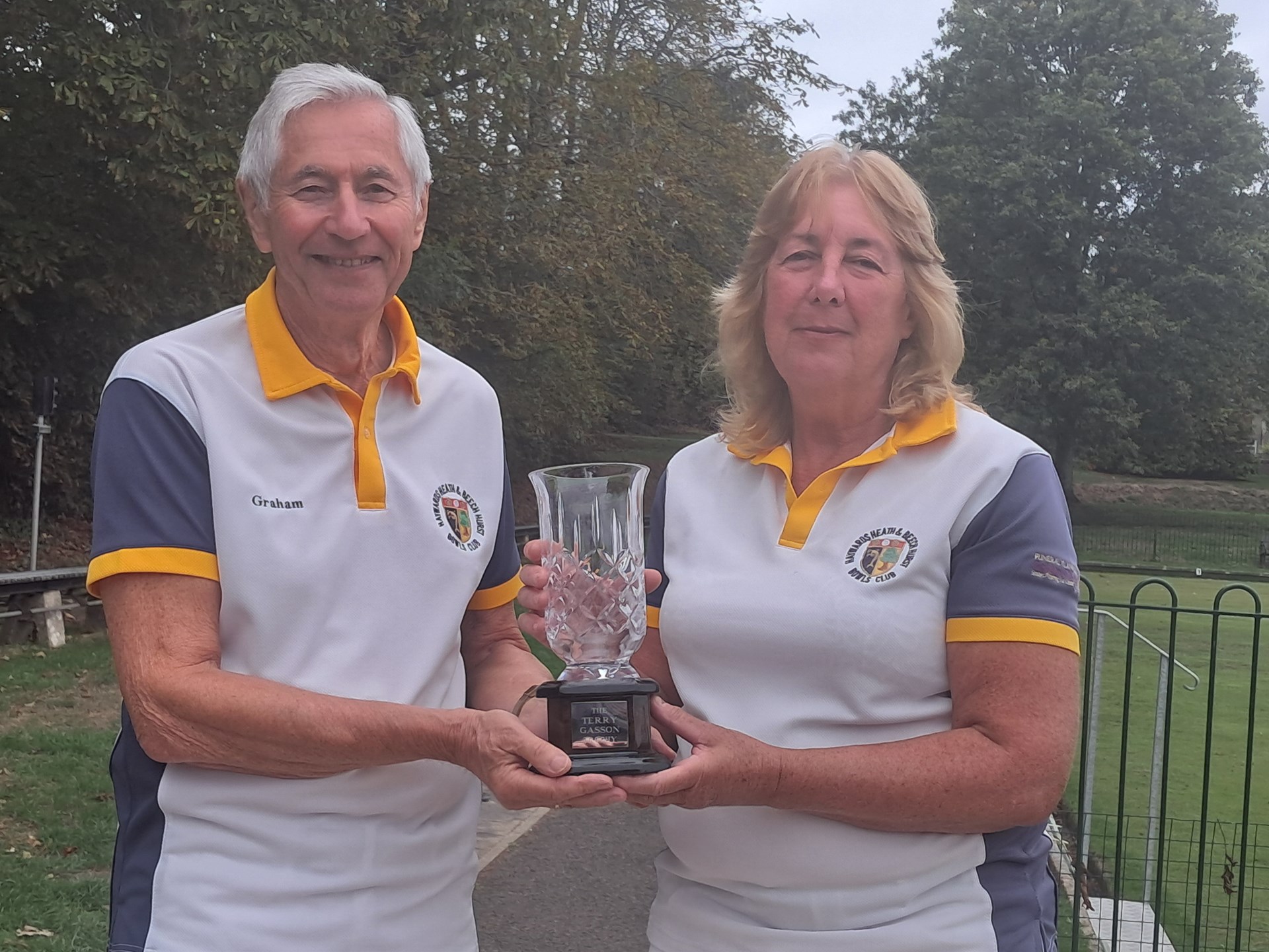 Terry Gasson Trophy winners 2026: Graham and Nicola