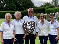 Winners & Runners up Open Drawn Pairs Welwham Traders