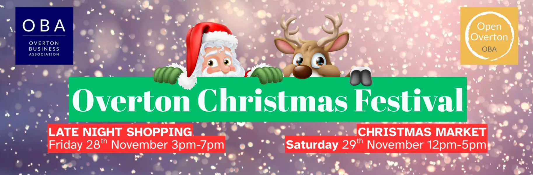 Come & see us at the Christmas Festival at the Community Centre!