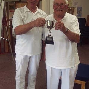 2017 Memorial Trophy Winners, Dave Howard & Fred Ansell.