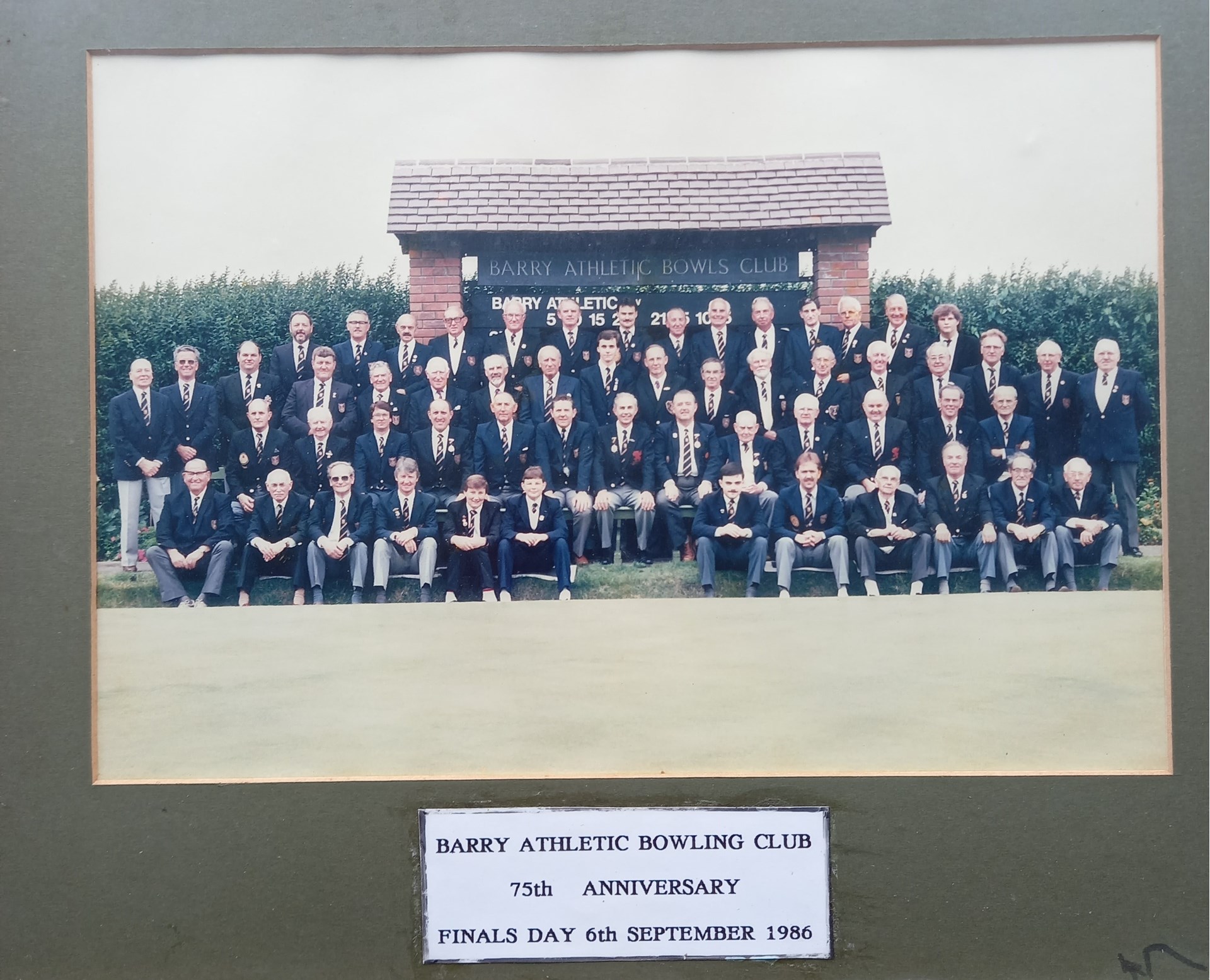 Barry Athletic Bowls Club Club History