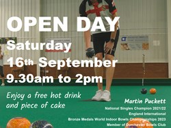 Dorchester Bowls Club Open Day Posters