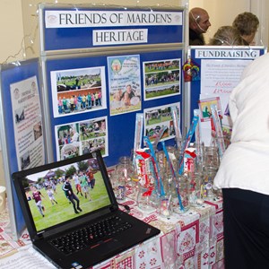 Friends of Marden Heritage stall at Craft Fair