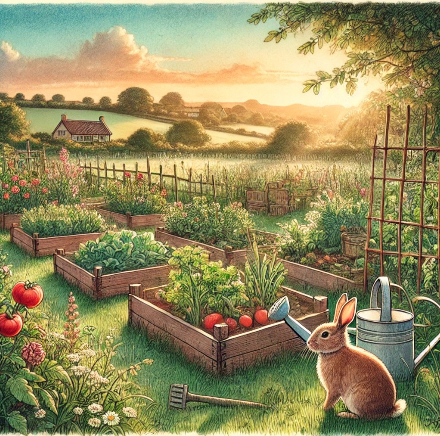 Lolworth Village Allotments Lolworth Village Allotments