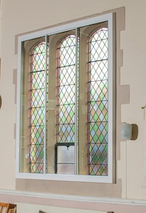 Secondary Double glazing to all large leaded glass windows