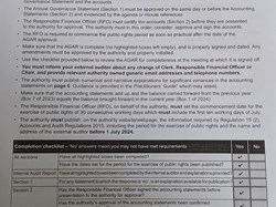 Marsham Parish Council Finance