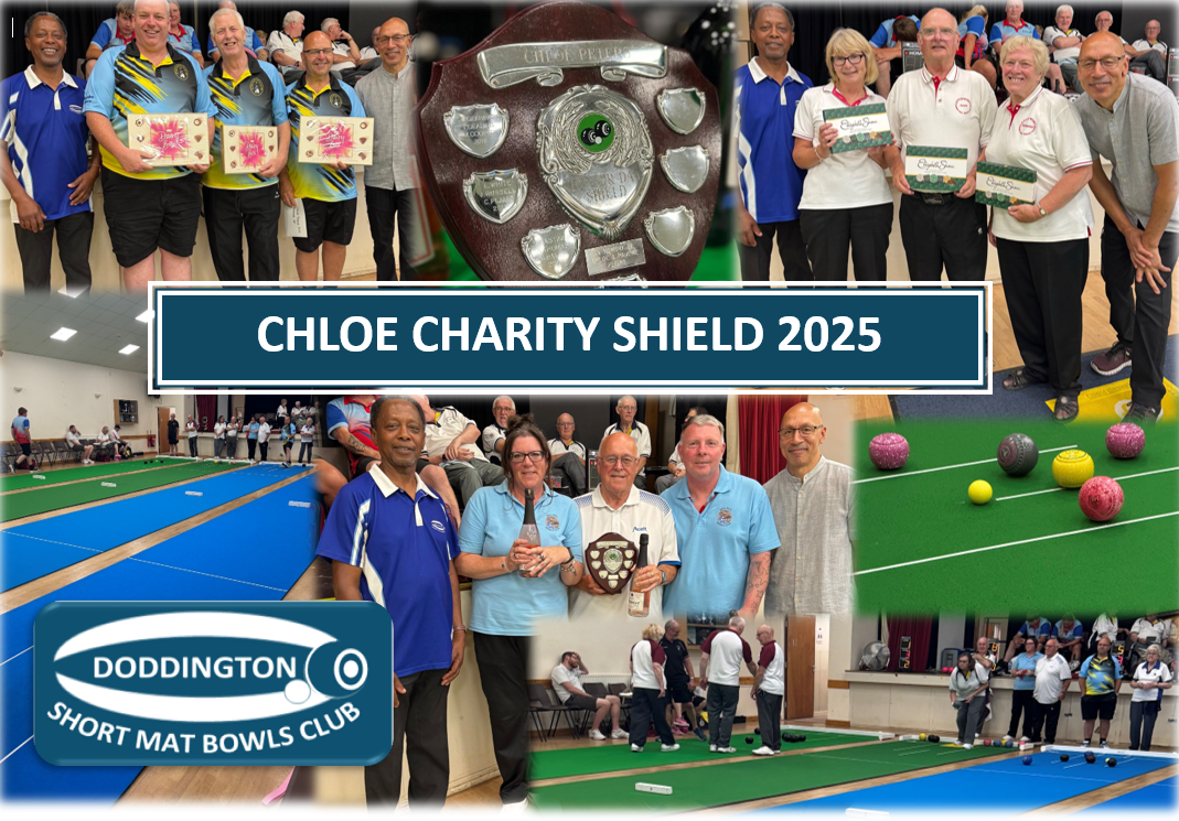 Doddington Short Mat Bowls Club Chloe Shield