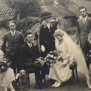 Wedding of Violet Knight to Archie Townsend 1st July 1925