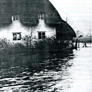 A very high Swift at Murrle Cottage, Church Street