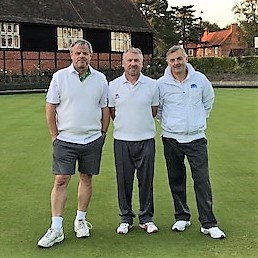 Mill League Finalists: Kevin Worboys, Perry Foran and David Garside
